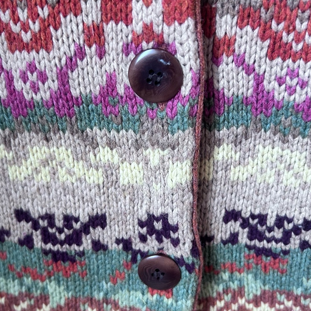 Sundance Multicolor Patterned Cardigan - Picture 2 of 4